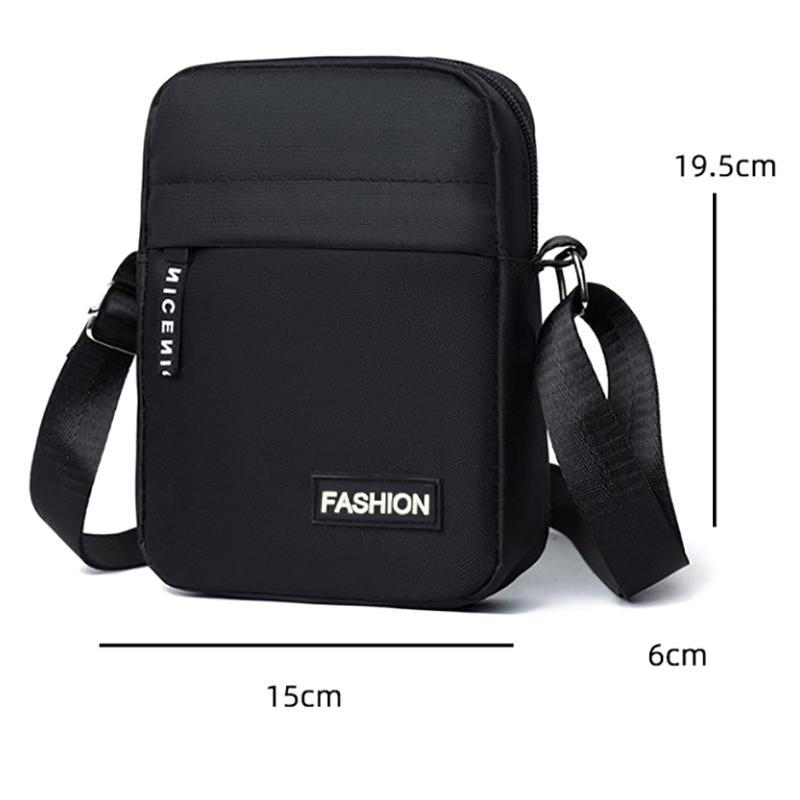 Мужская сумка через плечо для бизнеса и отдыха, большая вместимость, портативная сумка, многослойная, водонепроницаемая, летняя, мужская сумка через плечо