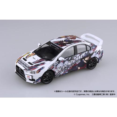 Aoshima Bunka Kyozai (AOSHIMA) 1/24 Itasha Series No. 3 Uma Musume Pretty Derby Ver. 2 Mitsubishi CZ4A Lancer Evolution X Final Edition '15 Plastic Mo