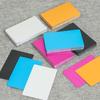 50 Pcs/Set Smooth Laser Engraving Aluminum Business Card Name Cards Blank Metal Carte