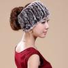 Multicolour Rex Rabbit Fur Scarf Elastic Fur Collar Neck Creative Rabbit Fur Scarf  Gift