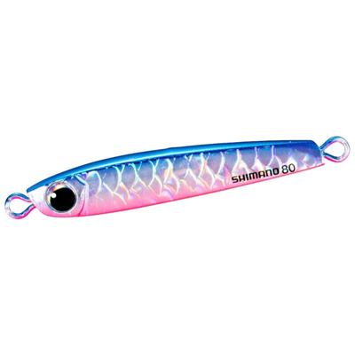 SHIMANO Ocea Tangman Металлический А Сине-розовый Джиг, 80г, JV-T08W 004,