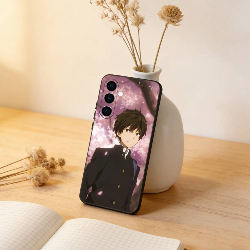 Чехол для телефона Hyouka Hotaro Oreki для Samsung Galaxy A73, A72, A71, A70, A53, A52, A51, Мягкий силиконовый черный чехол