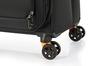 American Tourister APPLITE 4.0 Suitcase, Spinner 71/27, Medium Size, Expandable, Lightweight, 76/85L, 71cm, 2.6kg, Black Mustard
