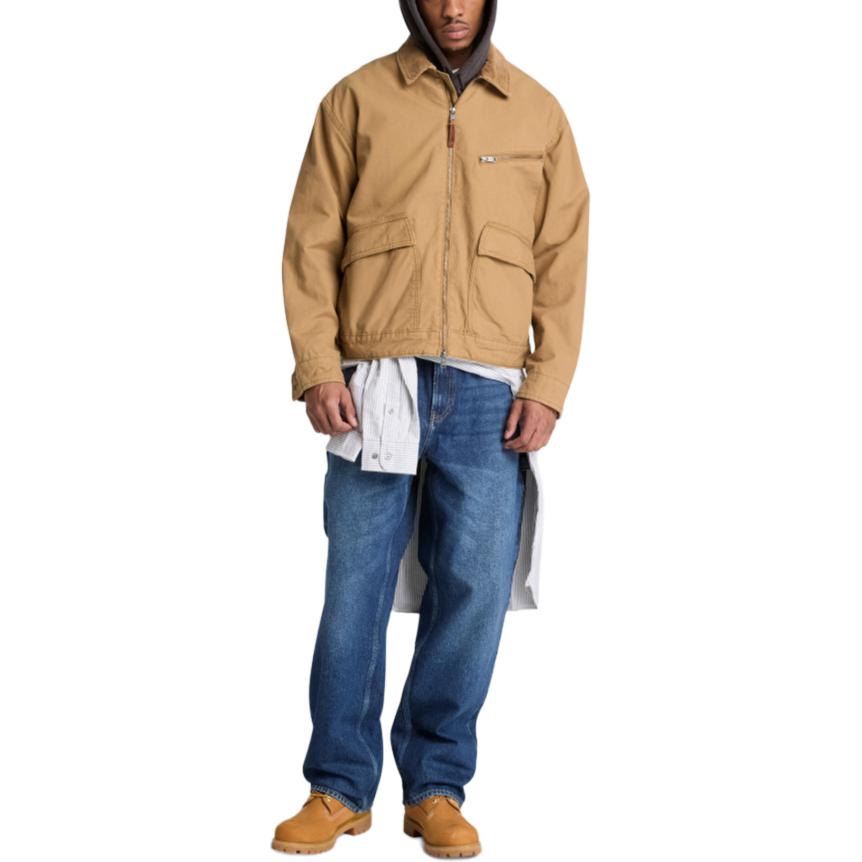 Timberland Мужская куртка-бомбер Strafford Zip Easy Wear с карманами TB0A5T43AKX1