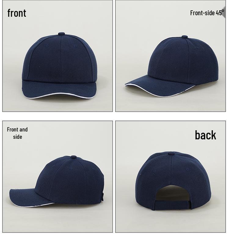Gu Bangda Lightweight Anti-Collision Duck Tongue Cap - Protective Baseball-Style Work Hat