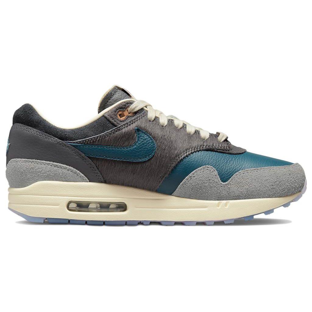 Kasina x Nike Air Max 1 SP Won-Ang - Серые Унисекс Кроссовки Частично-Серый Железо-Серый Темно-Дымчато-Серый DQ8475-001