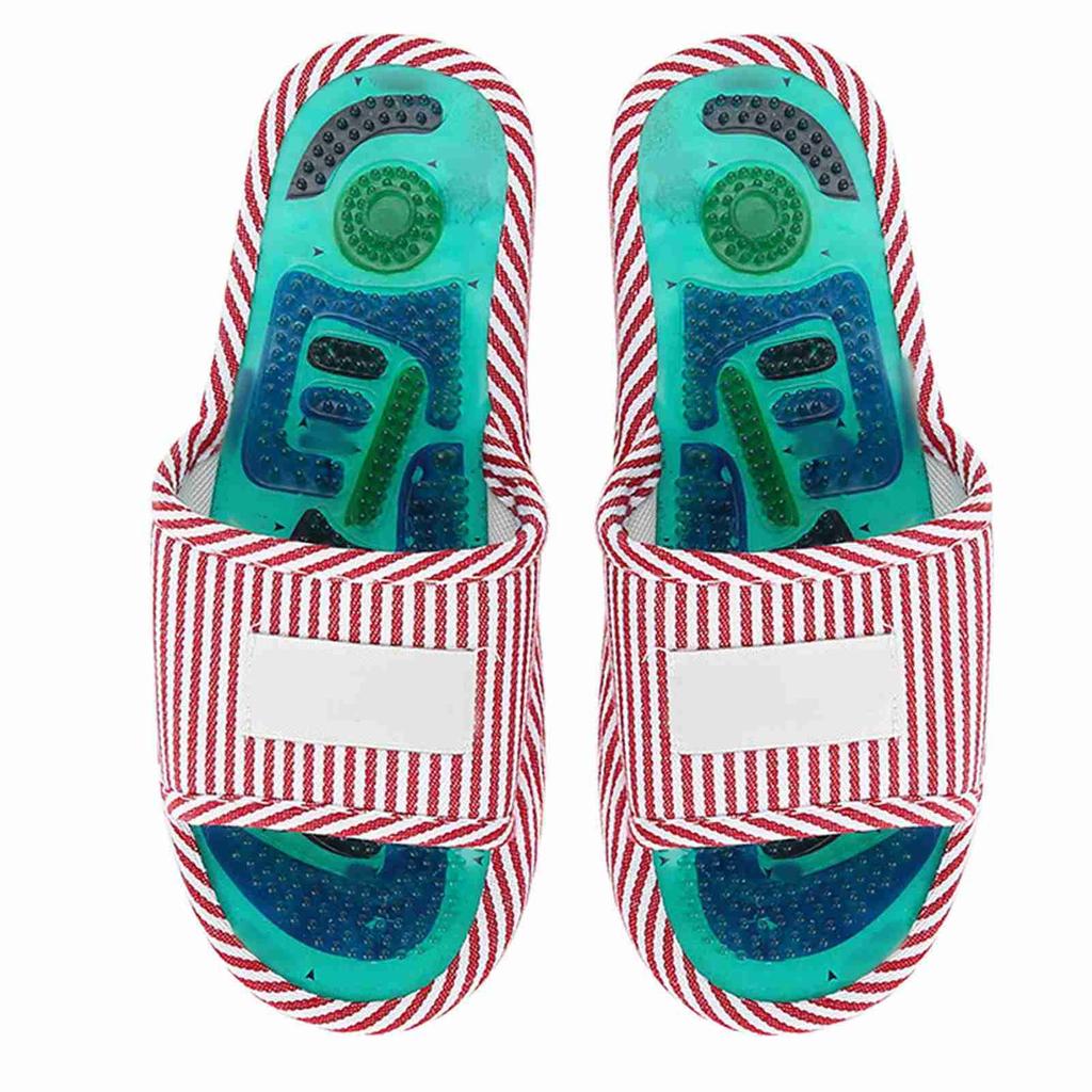 Массажные тапочки с магнитной терапией акупунктурных точек, уход за здоровьем ног, массажер, магнитная обувь, тапочки для массажа акупунктурных точек