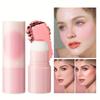4-color Multi-functional Blush Stick 3D Contouring Stick Highlights Shadow Powder Hairline Powder