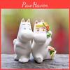 Resin Moomin Micro Landscape Hippo With Creative Diy Craft For Promotional Gifts And Holiday Decoration