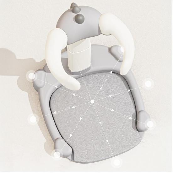 Baby Shower Stand with Adjustable Height Armrest Anti-Pinch Design Stable