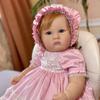 Реалистичные 60 см куклы-девочки Reborn, Шарлотта, мягкое тканевое тело, эмуляция пухлой куклы, изысканная 3D-краска для кожи, куклы для новорожденных для детей, рождественский подарок