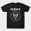 Мужская черная футболка с принтом Science Rocks Печать на трансферной бумаге без вырезания Хлопковая футболка