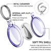 Waterproof Anti-lost Keychain Holder Soft Case for Apple Airtag Air Tags Pets Dog Cat Collar Keys Tracker Protective Full Cover