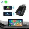 AB025-E CarPlay Android Auto 2 в 1 Беспроводной адаптер Совместимый с Bluetooth WiFi Проводной в Беспроводной Конвертер для Автомобиля