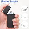 Reading Glasses Men Women Pocket Wallet Purse Compact Hard Cases Folding Readers Blue Light Glasses Spring Hinge