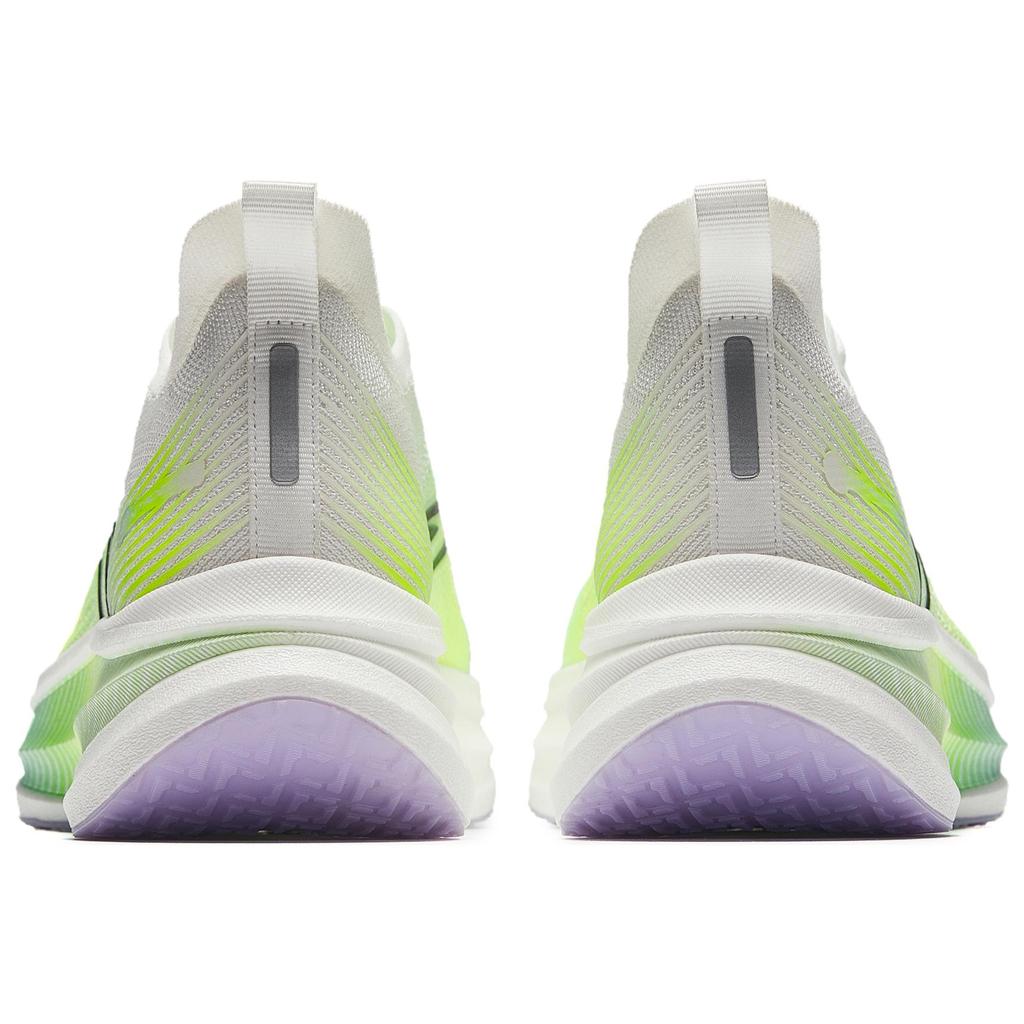 Anta Кроссовки для бега Marathon Shock Absorbing Breathable Low-Go Training, мужские, белые, зеленые, 912425588-7