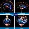 LED Solar Floor Mounted Fireworks Lights, Fairy DIY Light Bundles, Garden Lawn Decorations, Wedding Parties, and Christmas Day Landscape Lighting