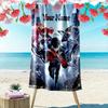 Name Custom Persona 5 Game Print Beach Towel, Large Soft Quick Dry Towel for Beach Camping Swimming
