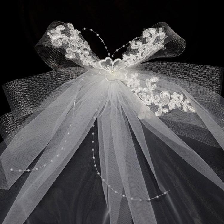 Свадебная Фата Невеста Изящная Заколка Для Волос Платок Фата Девичник Белый