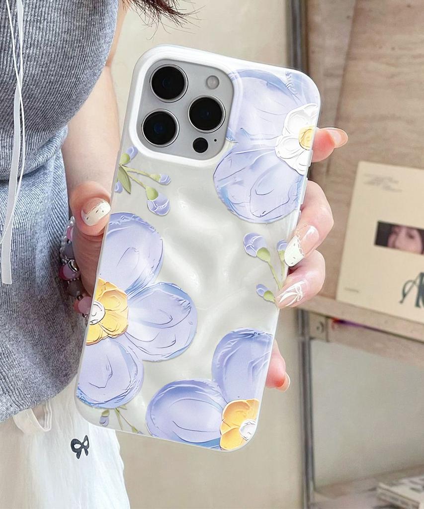 Красные Цветы ТПУ Чехол для Телефона Для iPhone Air 17 Pro 16 15 Pro Max 14 13 12 Pro 11 Ударопрочный Мягкий Силикон Прозрачная Крышка