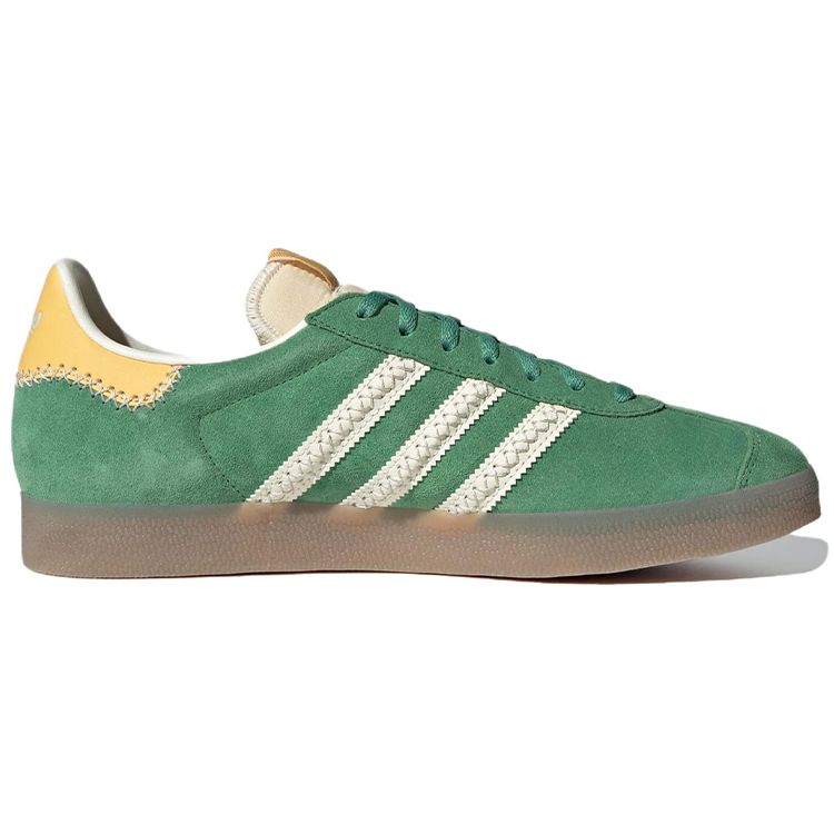 Adidas Кроссовки унисекс Gazelle Preloved Green Semi Spark кремово-белые IE3692