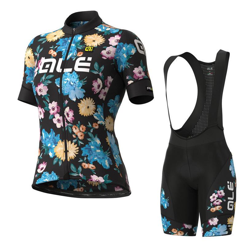 Cross-border new ALE cycling suit short-sleeved suit men's and women's breathable bicycle Tour de France team version cycling sweatshirt