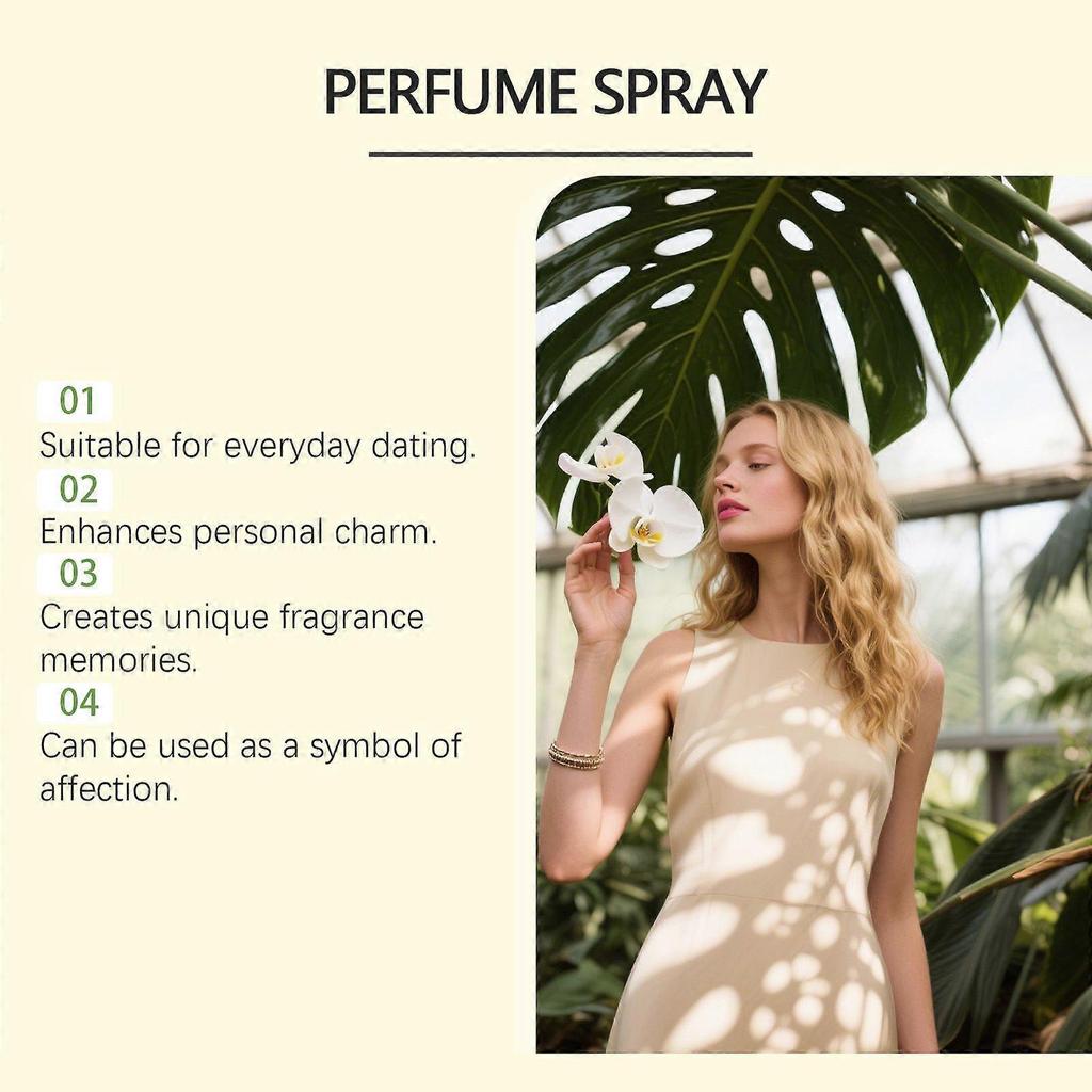 Vanilla Coconut Fragrance Spray Natural Long-Lasting Daily Perfume Mist, Portable Scent