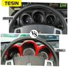 TESIN украшения автомобиля наклейки аксессуары для Dodge Nitro 2007-2012 декоративная рамка для приборной панели крышка для Dodge Nitro