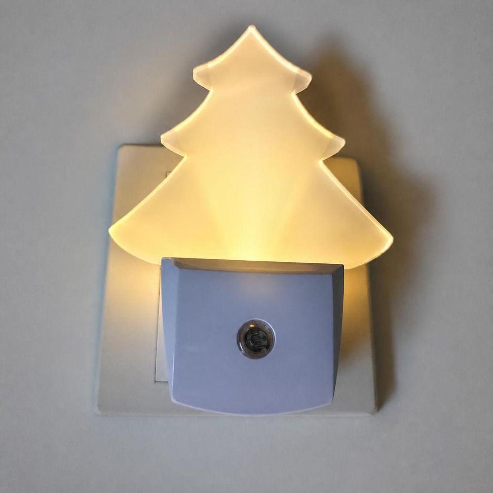 Plug into Wall LED Night Light Personalized Night Light Blank Christmas Decor