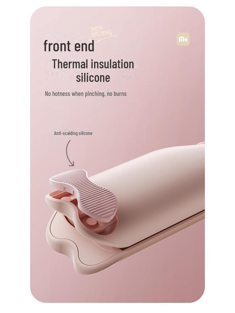 28 мм Антипригарная плойка для завивки яичных рулетиков для пышных водяных волн и шерстяных кудрей