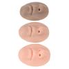 3pcs 3D Silicone Nose Mouth Model Soft Piercing Practice Reusable Body Part Model for Puncture Display