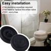 5pcs Toilet Tank Fill Valves Seal Replacement Accessory with Kohlers and Fluidmasters Rubber Seal Bathroom Accessory