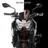 2021 2022 New Front Downforce Spoilers For Kawasaki Z900 Downforce Naked Frontal Spoilers Z 900 Accessories Carbon Fiber 2020