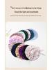 Double Layer Mulberry Silk Sleep Cap for Women - Hair Care & Postpartum Protection