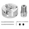 Lathe Chuck 3 Jaws 4 Jaws Manual Self Centering Mounting Bolt for Grinding Milling Turning Machine