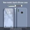 Чехол из жидкого силикона Huawei Nova 3i, ударопрочный - Простой, приятный для кожи, однотонный чехол