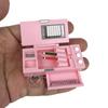 1 Set Simulated Scene Pencil Box Model Play House Lifelike Design Mini Stationery Box Dollhouse Pencil Case Pretend Toys