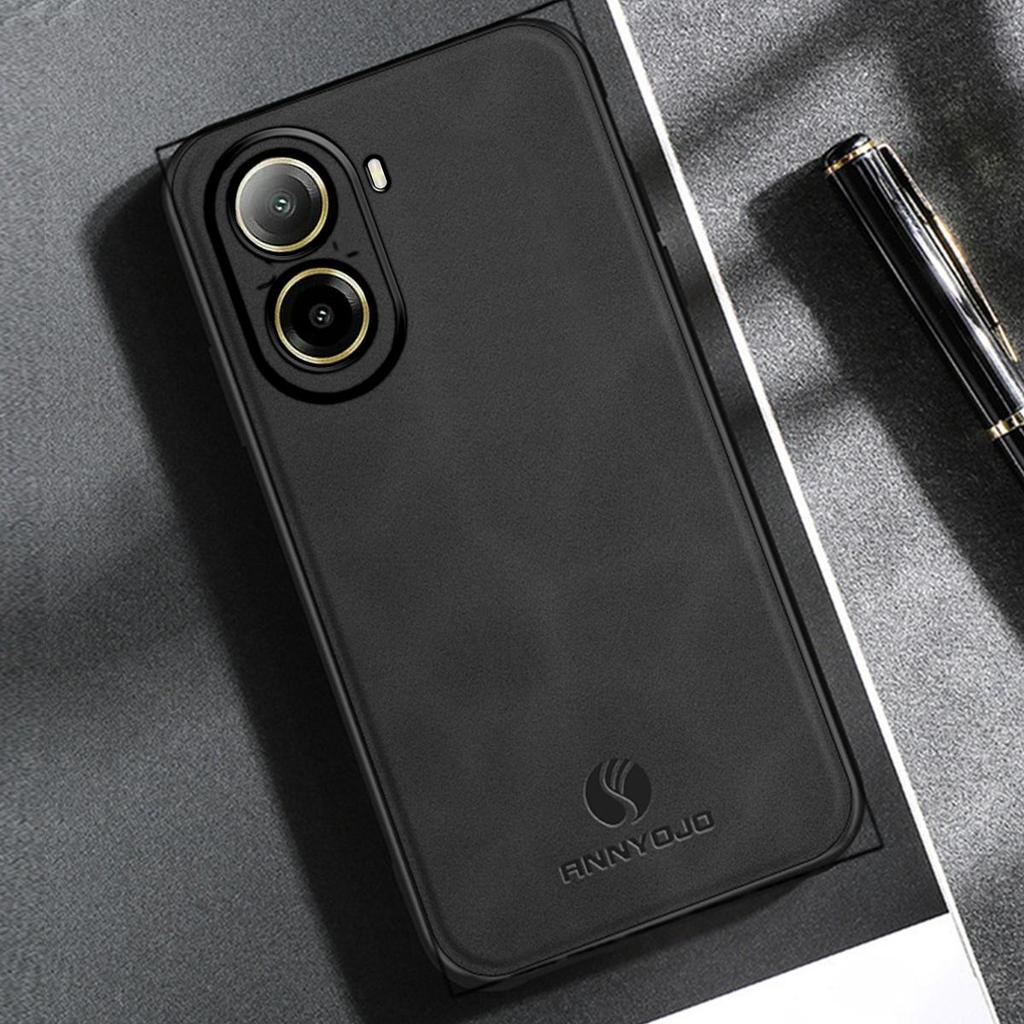 Премиальный TPU чехол с текстурой под замшу для Xiaomi POCO X7 Pro 5G, ударопрочный, мягкий