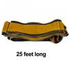 TIG Torch Hose Industrial 29mm/1.1\" Diameter 980 Grams Leather Yellow 10.5cm/4\" Width 7.5m/25ft Length High Quality