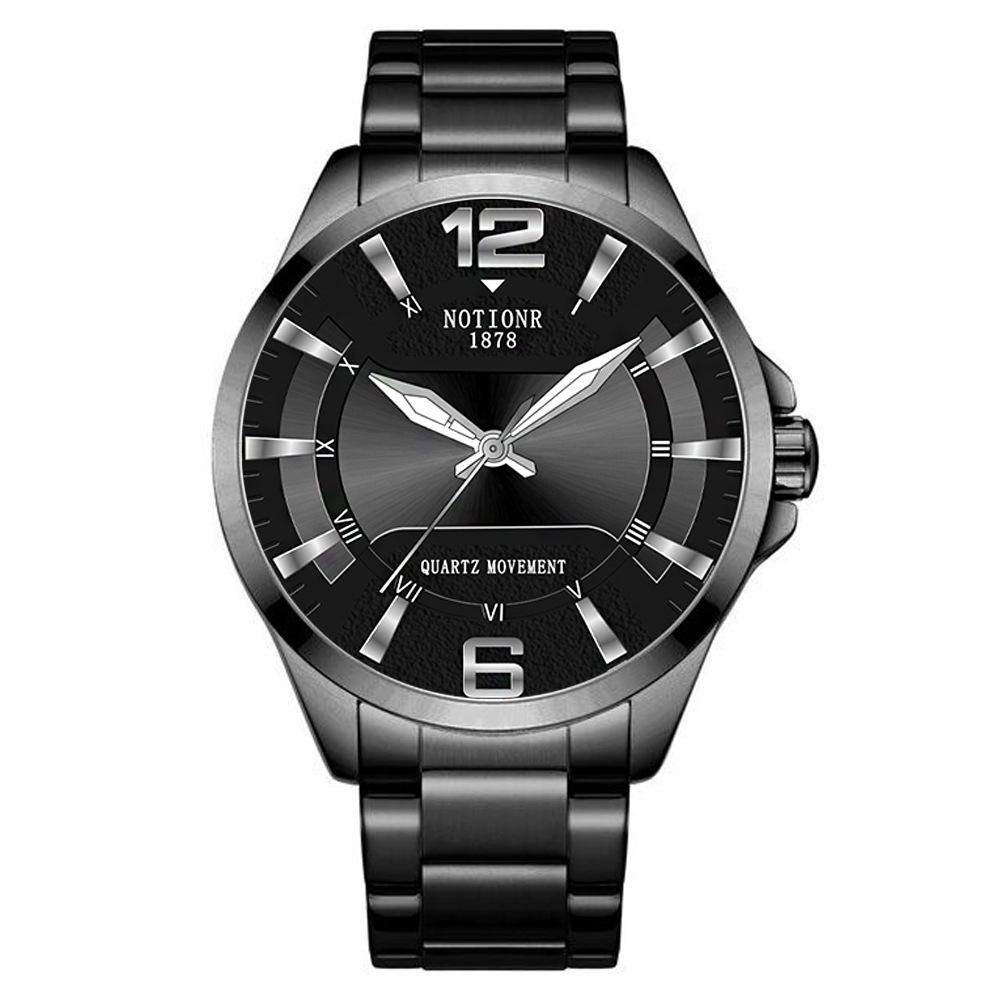 Luxury Fashion Men's Watch Simple Men's Watch Quartz Watch Stainless Steel Watch Casual Sports Men's watch