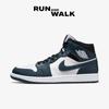 Jordan 1 Mid Dark Teal 554724-411