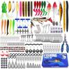 Fishing Lure Set 332pcs Minnow Pencil Soft Bait Hard Lures Tackle