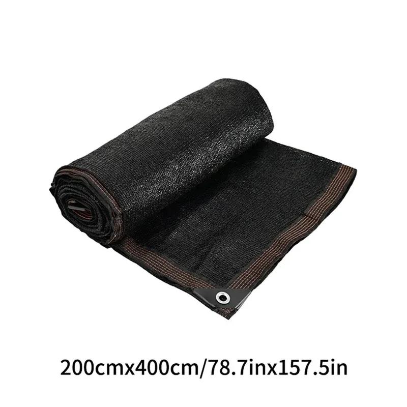 Sunshade Net, Sunscreen Net, Thickened Sunshade, Heat Insulation, Black, Household, Outdoor, Car, Sunshade Resistant