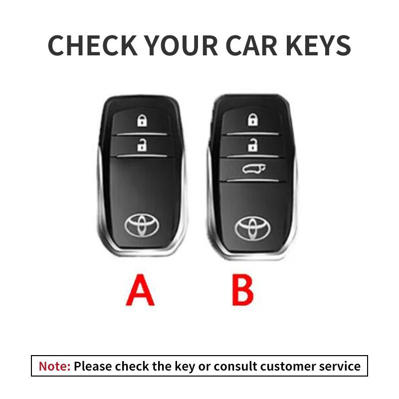 Кожаный чехол-брелок для автомобильного ключа для Toyota RAV4 Crown Hilux Fortuner Yaris Prius Corolla Camry Land Cruiser Avensis Verso Prado C