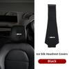 BAGG9 Car Sticker Car Ice Silk Headrest Cover Headrest Dust Cover Accessories Interior For BMW Motorsport F11 G11 F10 F30 G08 G28 G20