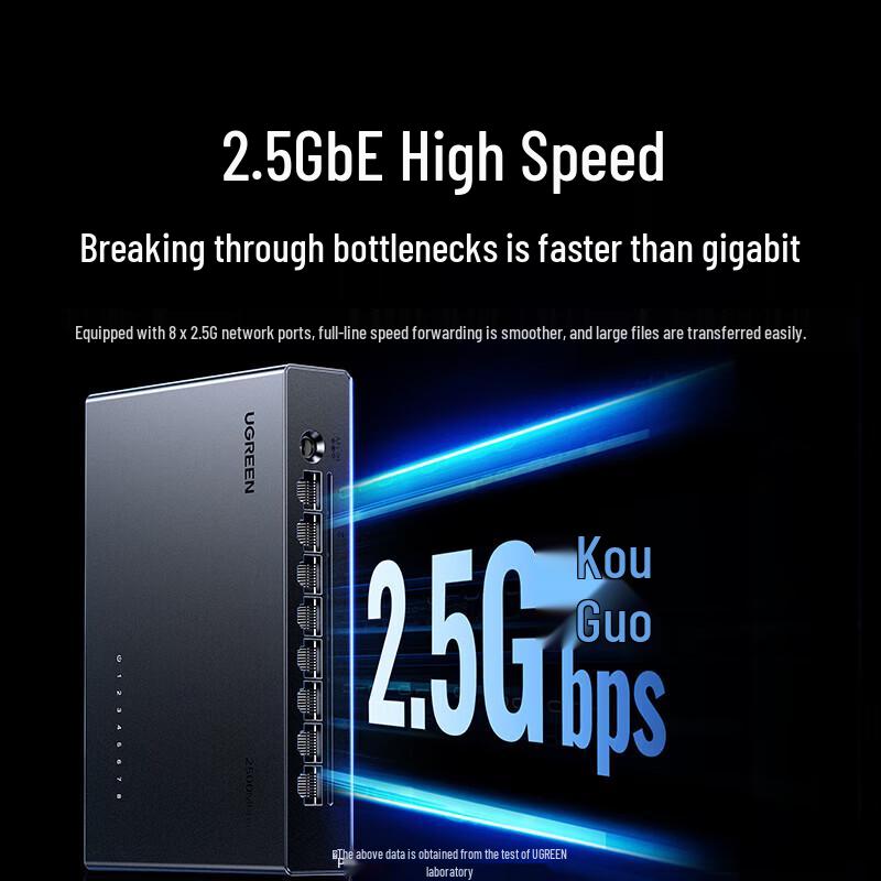 Ugreen 8-Port 2.5G Ethernet Switch
