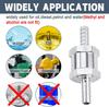 6 8 10 12 14 16 мм Односторонний обратный клапан Топливо Вода Газ Воздух Вакуум Алюминиевый сплав Бензин Дизель Вода Топливопровод Путь