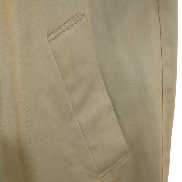 Aquascutum Stainless Collar Coat Khaki Men's Used