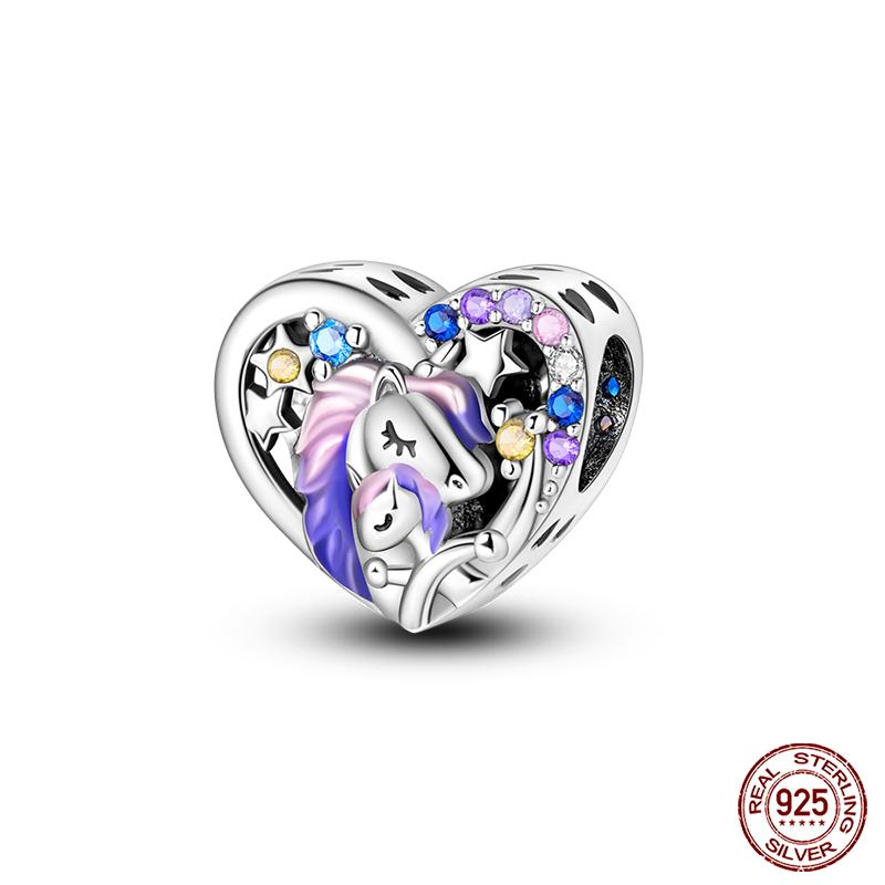 100% Медные Подвески Любовь и Мир Любовники Воздушный шар Сова Шармы Бусины Подходят для Оригинальных Браслетов Qikaola Изысканные DIY Ювелирные Изделия