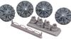 SBS Model Engine Upgrade Set HK Пластиковые детали для модели SBM32002 1/32 B-17F/G (для модели) (Самолет)